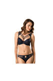 5010 Push Up Bra Set Bordo Sütyen Takım-90b