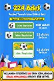 Okul Kreş Kişiye Özel İsim Yazılabilen Etiket Seti - 43
