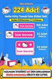 Okul Kreş Kişiye Özel İsim Yazılabilen Etiket Seti - 11