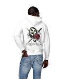 V for Vendetta fikirlere kurşun işlemez baskılı kapüşonlu sweatshirt
