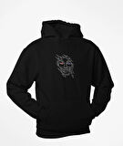v for vendeta baskılı sweatshirt