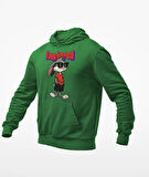 I am bored(sıkıldım) elleri cebinde tavşan baskılı sweatshirt modelleri