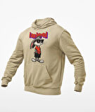 I am bored(sıkıldım) elleri cebinde tavşan baskılı sweatshirt modelleri