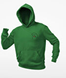 Elinde kahve kupalı emoji baskılı unisex sweatshirts 