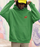 Borcelle basket ball baskılı erkek sweatshirt 