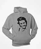 Che Guevara temalı kanguru sweatshirt