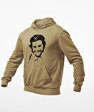 Che Guevara temalı kanguru sweatshirt