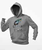 Life is holy!(Hayat Kutsaldır)  Geyikli tüy temalı unisex sweatshirts