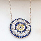 925 Ayar ​Gümüş Nazar Kadın Kolye