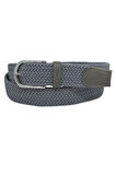Antrasit Füme Elastik Esnek Unisex Örgü Kemer - 8500-17