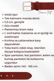 Siyah Büyük Beden Hakiki Deri Düz Renk Dikişsiz 3.5 cm.lik Erkek Klasik Kemer // 300-BATTAL