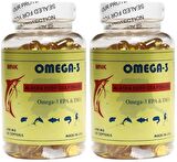 Mnk Omega 3 1000 Mg Balık Yağı 2x100 Softgel