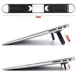 B 2 Kademeli Katlanabilir Laptop Standı – Kendiliğinden Güçlü Yapışkanlı, Ergonomik Tablet Yükseltici