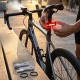 B Bisiklet Işık Seti – USB Şarjlı LED Ön Far + Arka Stop Lambası, Su Geçirmez Bisiklet Aydınlatma Seti