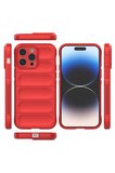 iPhone 13 Pro Max Kılıf Optimum Silikon - Kırmızı