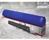 Taşınabilir Kablosuz İç ve Dış Mekan İçin Bluetooth Hoparlör Süper Bas Ev Sineması Ses Sütunu TV PC MAVİ