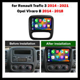 RENAULT TRAFİC 2014-2021 MULTİMEDYA CARPLAY EKRAN SETİ 4 GB RAM 64 HAFIZALI