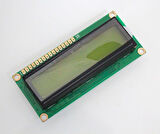 SDCB1602-01 16x2 Karakter LCD Ekran Modülü STN Yeşil Panel 5V