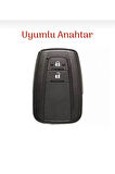 Toyota Corolla Prius Camry C-hr Rav4 Land Crusiser 2 Tuslu Anahtar Koruma Kılıfı 2.resime Bakınız