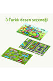 Carpdress  S Desenli Kaydırmaz Oyun Halısı 100 x 150 cm