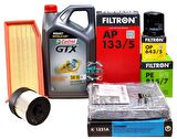 Symbol 1.5 Dci Filtre Bakım Seti + Castrol 5W30
