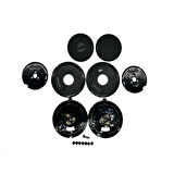 SCOPE 2 KASK YAN KAPAK SET+VİDA SET