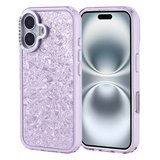 Teleplus iPhone 16 Kılıf Kapi Diamod Taş Desenli Kapak