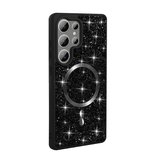 Teleplus Samsung Galaxy S25 Ultra Kılıf Glitter Mozaik Magsafeli Taşlı Pırlanta Kapak