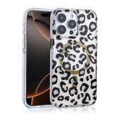 Teleplus iPhone 16 Pro Max Kılıf Magsafe Özellikli Jago Leopar Tasarım Desenli Kapak