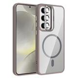 Teleplus Samsung Uyumlu Galaxy S24 FE Kılıf Etro Standlı Lens Hediyeli Kapak
