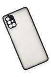 Newface Samsung Galaxy M51 Kılıf Montreal Silikon Kapak - Lacivert