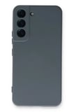 Newface Samsung Galaxy S22 Plus Kılıf Nano içi Kadife Silikon - Gri