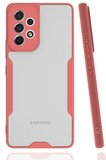 Newface Samsung Galaxy A33 5G Kılıf Platin Silikon - Pembe