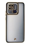Newface Xiaomi Redmi 10C Kılıf Liva Lens Silikon - Siyah