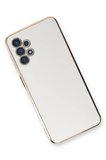 Newface Samsung Galaxy A13 4G Kılıf Volet Silikon - Beyaz