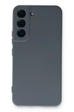 Newface Samsung Galaxy S23 Plus Kılıf Nano içi Kadife Silikon - Gri