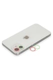 Newface Apple iPhone 12 Mini Renkli Kamera Lens Koruma Cam - Yeşil-Pembe