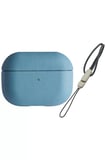 Newface Apple Airpods Pro 2 (2.nesil) 405 Deri Kılıf - Sierra Blue