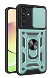 Newface Samsung Galaxy A05S Kılıf Pars Lens Yüzüklü Silikon - Yeşil
