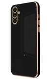 Newface Samsung Galaxy A55 5G Kılıf Volet Silikon - Siyah
