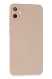 Newface Samsung Galaxy A05 Kılıf Nano içi Kadife Silikon - Pudra