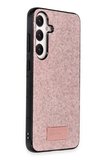 Onegif Samsung Galaxy A25 5G Bright Simli Kapak - Pembe