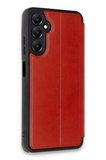 Newface Samsung Galaxy A25 5G Kılıf Flip Cover - Kırmızı