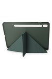 Newface Samsung Galaxy T870 Tab S7 11 Kılıf Kalemlikli Mars Tablet Kılıfı - Koyu Yeşil