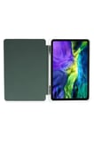 Newface Apple iPad Pro 11 (2024) Kılıf Kalemlikli Mars Tablet Kılıfı - Koyu Yeşil
