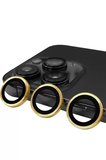 Newface Apple iPhone 13 Pro Max Raze Metal Kamera Lens - Gold