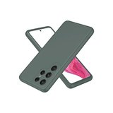 Newface Samsung Galaxy S25 Ultra Kılıf First Silikon - Koyu Yeşil