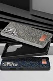 Onegif Samsung Galaxy S25 Ultra Bright Simli Kapak - Derin Mor