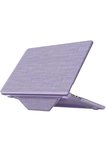 Newface Apple Macbook Air 15 2023 Macbook Kumaş Kapak - Mor