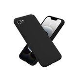 Newface Apple iPhone 16E Kılıf First Silikon - Siyah